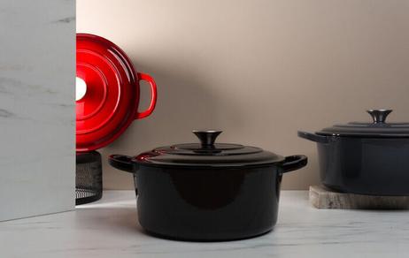 Sabor Basic Støpejernsgryte Sort 4,2L (655-46232905)