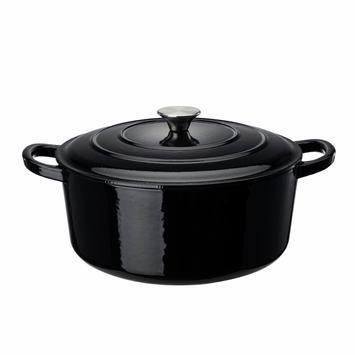 Sabor Basic Støpejernsgryte Sort 6,5L