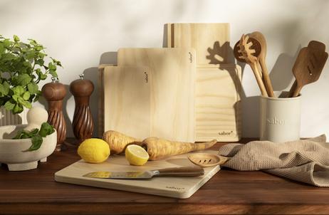 Sabor Trevig Skjærefjøl Natur 45x24,5 (655-46242044)