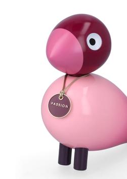 Kay Bojesen Fugl Story Passion Rosa H15,5 (521-39827)