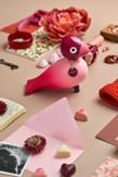 Kay Bojesen Fugl Story Passion Rosa H15,5 (521-39827)