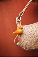 Kay Bojesen Nøkkelring Fugl Oransje H4,5