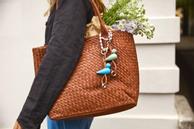 Kay Bojesen Nøkkelring Fugl Turkis H4,5 (521-39853)