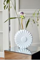 Lyngby Flower Vase Prestekrage-Hvit H21
