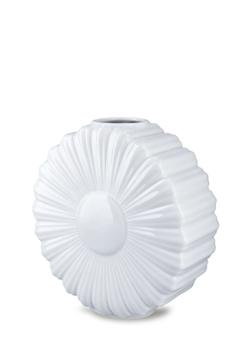 Lyngby Flower Vase Prestekrage-Hvit H21 (521-202021)