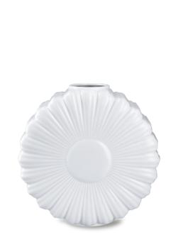 Lyngby Flower Vase Prestekrage-Hvit H21 (521-202021)