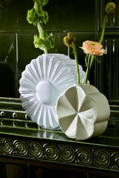 Lyngby Flower Vase Åkervindel-Grønn H14 (521-202023)