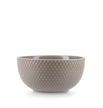 Lyngby Rhombe-Earth Skål Ø13 clay (521-201819)