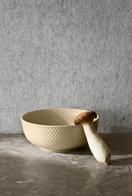 Lyngby Rhombe-Earth Skål Ø15,5 marble