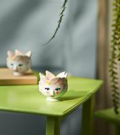 Bjørn Wiinblad Titania Telysholder Rosa H6,5