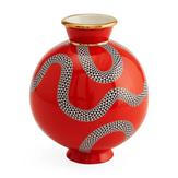 Jonathan Adler Eden Vase Rød H23,5 (368-34686)