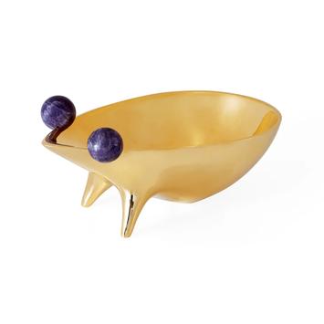 Jonathan Adler Brass Frog Bolle 20x14 (368-34058)