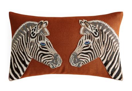 Jonathan Adler Pute Animalia Zebra Glassperler_30x50