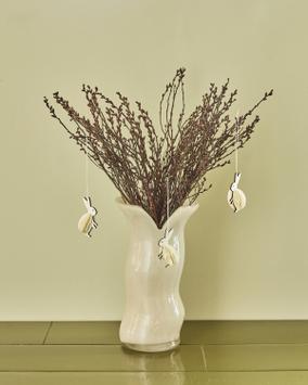 House Doctor Påskeornamenter Rabbit Offwhite 6stk (151-900001274)