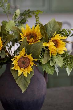 Mr Plant Kunstig Stilkblomst Solsikke H70 (260-9128-50)