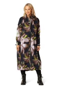 Ilse Jacobsen Regnjakke Blomster (807-CITYRAIN01P-610)