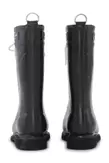 Ilse Jacobsen Gummistøvler Snor Halvhøy Sort (807-RUB15-001-40)