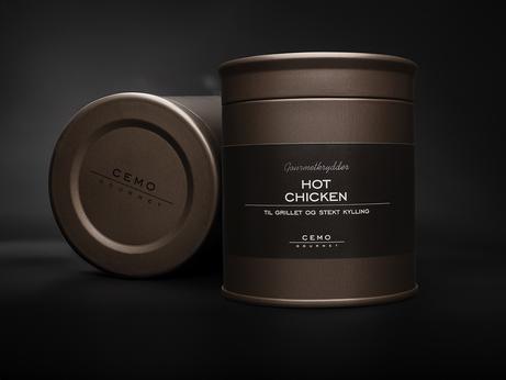 Cemo Gourmet Hot Chicken Krydder 125g (387-22027)