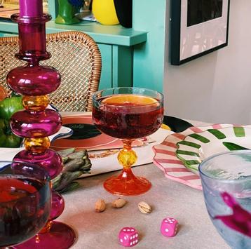 Anna + Nina Cocktail Glass Paradise 2stk (844-24-1M811015)