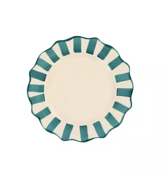 Anna + Nina Pine Scalloped Frokosttallerken Ø22