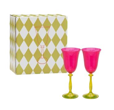 Anna + Nina Vinglass Gardenia 2stk (844-25-2E811001)