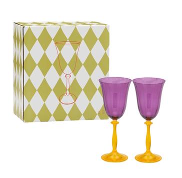 Anna + Nina Vinglass Petunia 2stk (844-25-2E811002)