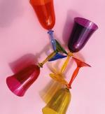 Anna + Nina Vinglass Paradise 2stk (844-25-2E811003)