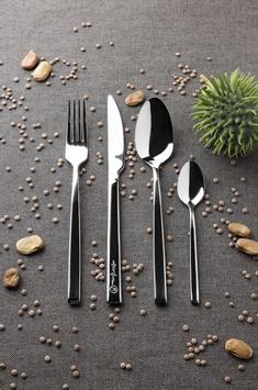 Halvor Bakke Pure-Steel Shiny Bestikksett 24-deler (655-980021)