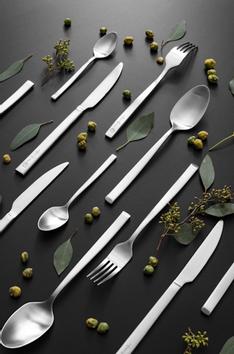 Halvor Bakke Pure-Steel Matt Bestikksett 24-deler (655-980022)