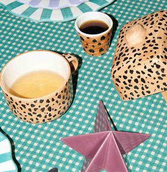 Anna + Nina Espressokopp Leopard (844-24-2M805020)