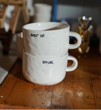 Anna + Nina Cappuccinokopp Shut Up 300ml (844-25-2E805003)