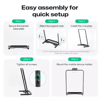 Urevo Walking Pad Handrail stativ (URHD001)