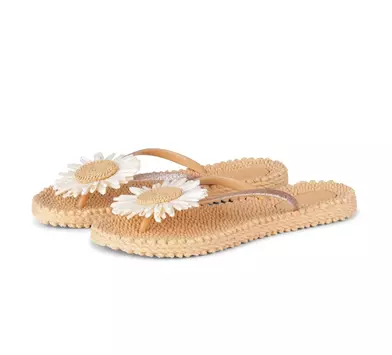 Ilse Jacobsen FlipFlop Blomst Beige (807-CHEERFUL16F-191)