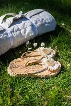Ilse Jacobsen FlipFlop Blomst Beige (807-CHEERFUL16F-191)