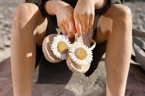 Ilse Jacobsen FlipFlop Blomst Beige (807-CHEERFUL16F-191)