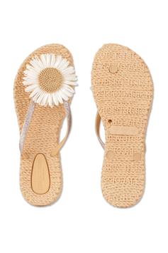 Ilse Jacobsen FlipFlop Blomst Beige (807-CHEERFUL16F-191)