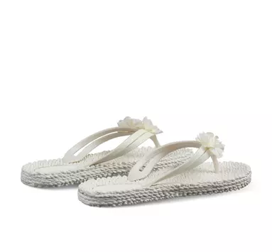 Ilse Jacobsen FlipFlop Småblomster Krem (807-CHEERFUL18F-120)