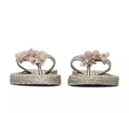 Ilse Jacobsen FlipFlop Småblomster Platin (807-CHEERFUL18F-780)