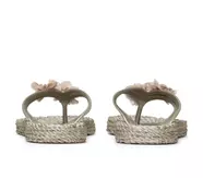 Ilse Jacobsen FlipFlop Småblomster Platin (807-CHEERFUL18F-780)