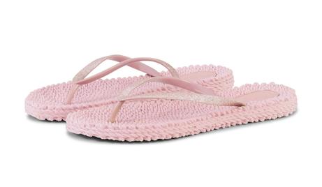 Ilse Jacobsen FlipFlop Glitter Ballerina Rosa