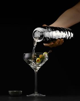 HexClad Cocktailshaker Sølv 740ml (573-BRCS25-CR)