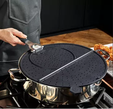 HexClad Beskyttende sprutelokk Ø34 silikon (573-KWSS13)