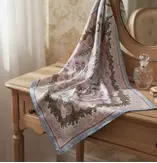 Endless Pynteskjerf Bandana Lys-Blå 70x70 (828-19435-lysblaa)