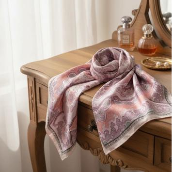 Endless Pynteskjerf Bandana Lys-Rosa 70x70 (828-19435-lysrosa)