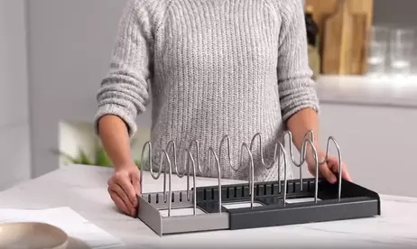 Joseph Joseph Drawer-Store justerbar oppbevaring til lokk L30-56cm (655-46202159)