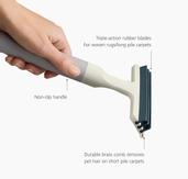 Joseph Joseph Clean Tech Tepperenser 2-i-1 fjerner dyrehår (655-60236612)