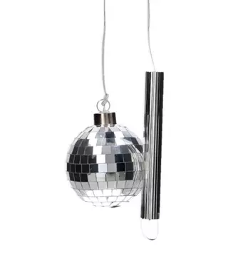 Gift Company Discokule LED-ball sølv Ø8 (845-1217903022)