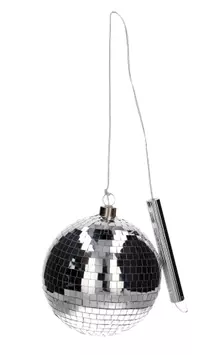 Gift Company Discokule LED-ball sølv Ø15 (845-1217905022)