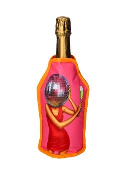 Gift Company Vinkjøler discokule neonpink