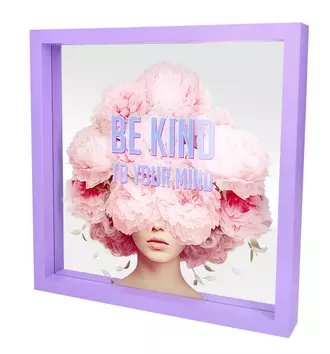 Gift Company Love-Frames "be-kind" lilla 30x30